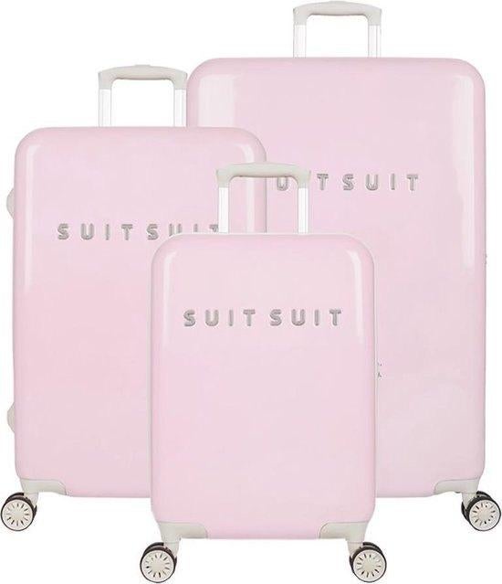✅NIEUW✅ SUITSUIT Fab Fifties kofferset 3 delig | Pink Dust, Hard kunststof, Ophalen of Verzenden, 70 cm of meer, Nieuw