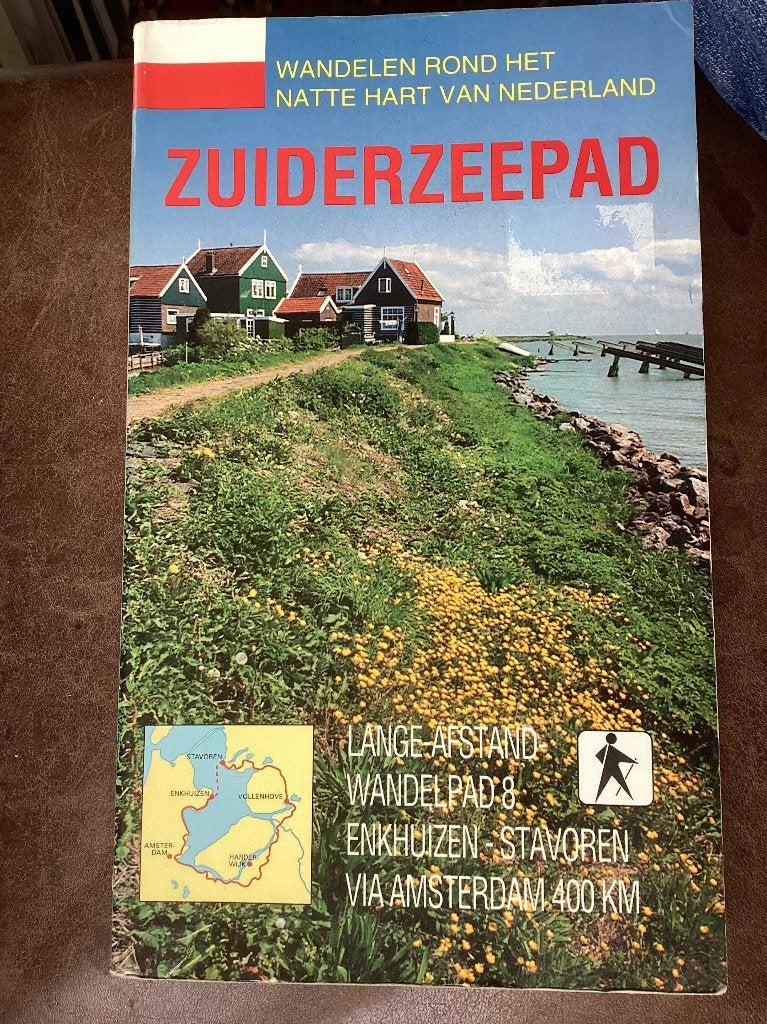 Zuiderzeepad: Wandelen rond het natte hart van Nederland, Boeken, Fiets- of Wandelgids, Ophalen of Verzenden, Benelux, Gelezen