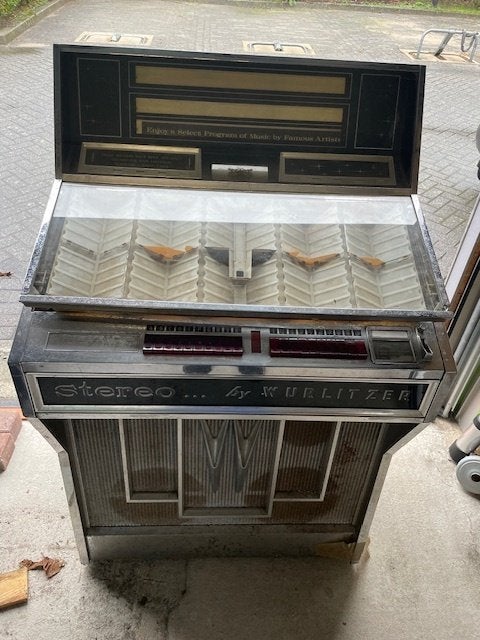 Wurlitzer 2800 jukebox, Verzamelen, Ophalen, Gebruikt, 1950 tot 1960, Wurlitzer