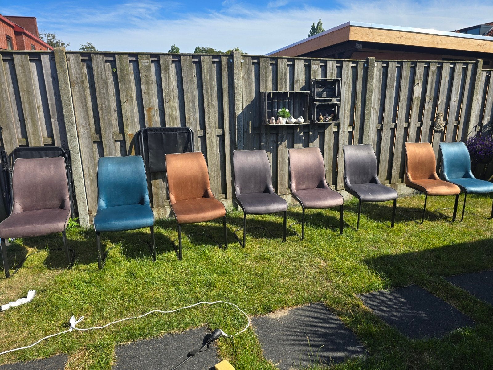 Henders en hazel eetkamerstoelen, Ophalen, Gebruikt, Overige kleuren, Vijf, Zes of meer stoelen