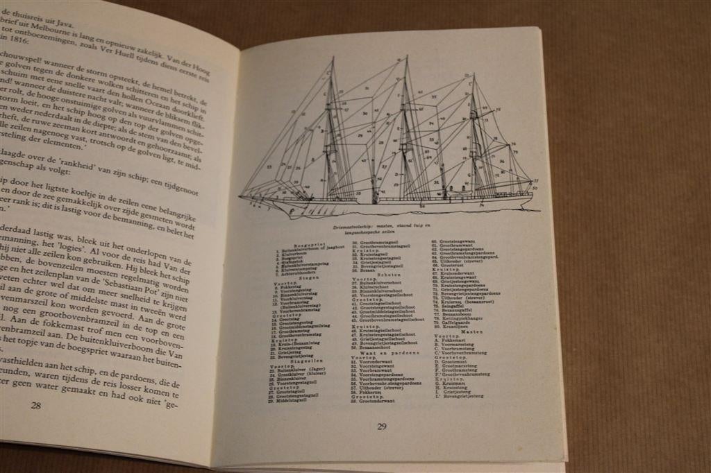 De bark 'Sebastiaan Pot'. Grote zeilvaart., Ophalen of Verzenden, Gelezen