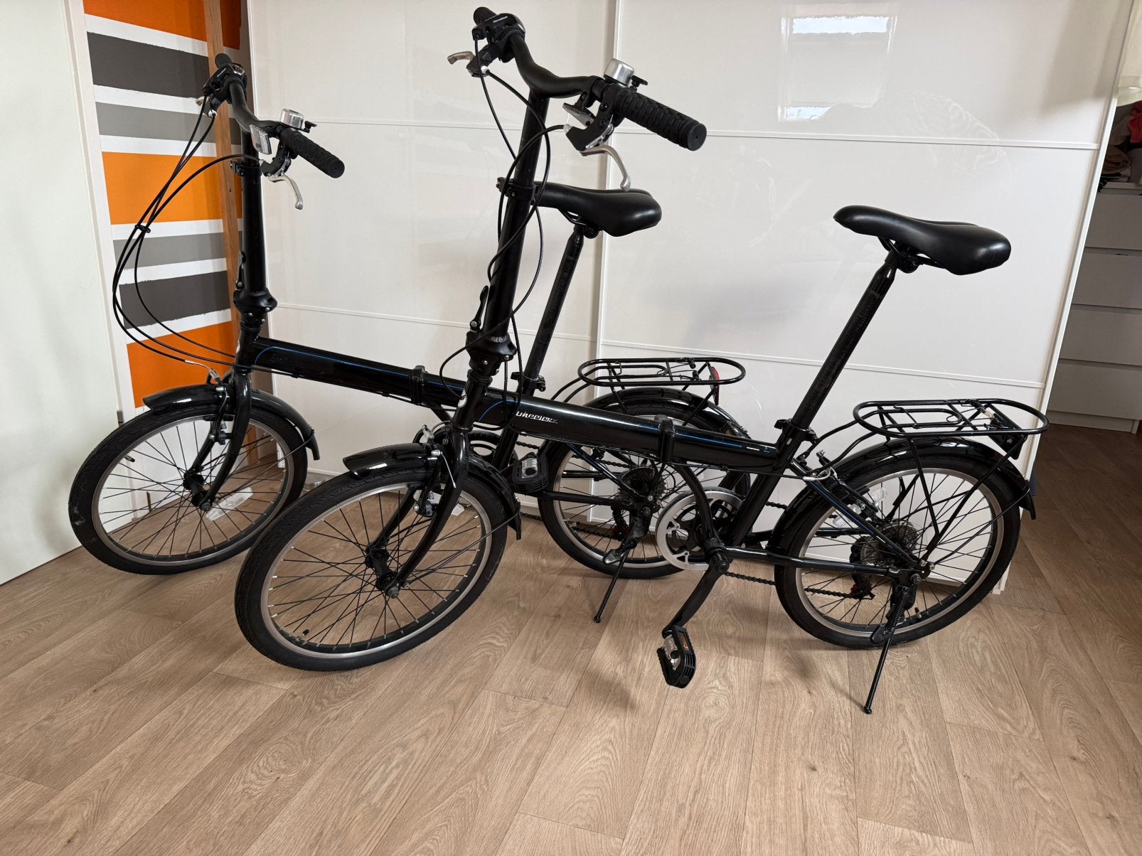 2 nieuwe vouwfietsen met 6 versnellingen, Fietsen en Brommers, Fietsen | Vouwfietsen, 20 inch of meer, Velgrem, Versnellingen