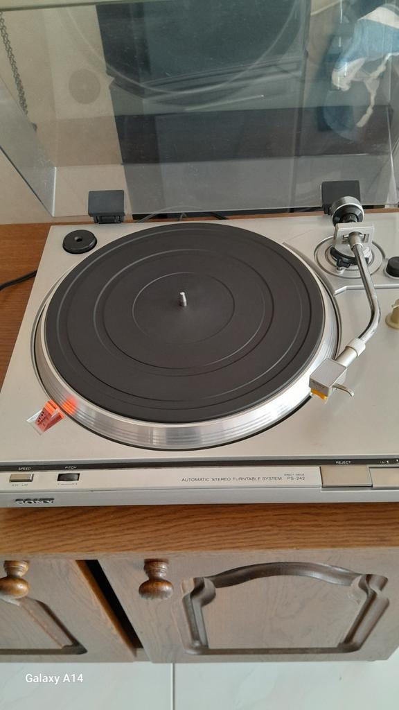 Sony PS-242 Vintage Platenspeler - Automatisch, Audio, Tv en Foto, Platenspelers, Gebruikt, Automatisch, Ophalen of Verzenden