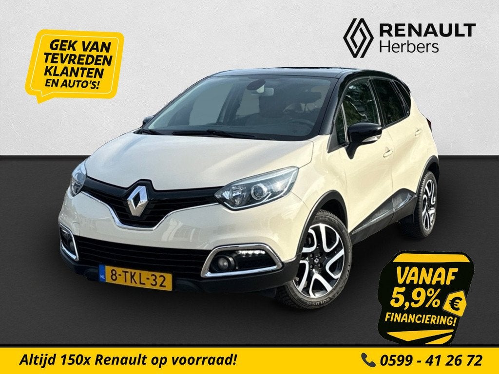 Renault Captur 1.5 dCi Dynamique NAVI / CAMERA / TREKHAAK /, Euro 5, Stof, Gebruikt, 4 cilinders