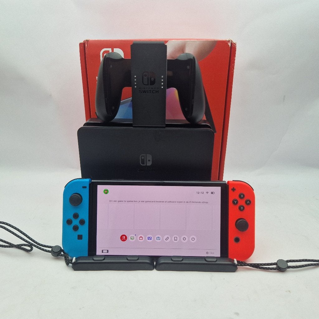 Nintendo Switch OLED + Compleet in Doos || Nu Voor €239.99, Gebruikt, Overige genres, 1 speler, Ophalen of Verzenden