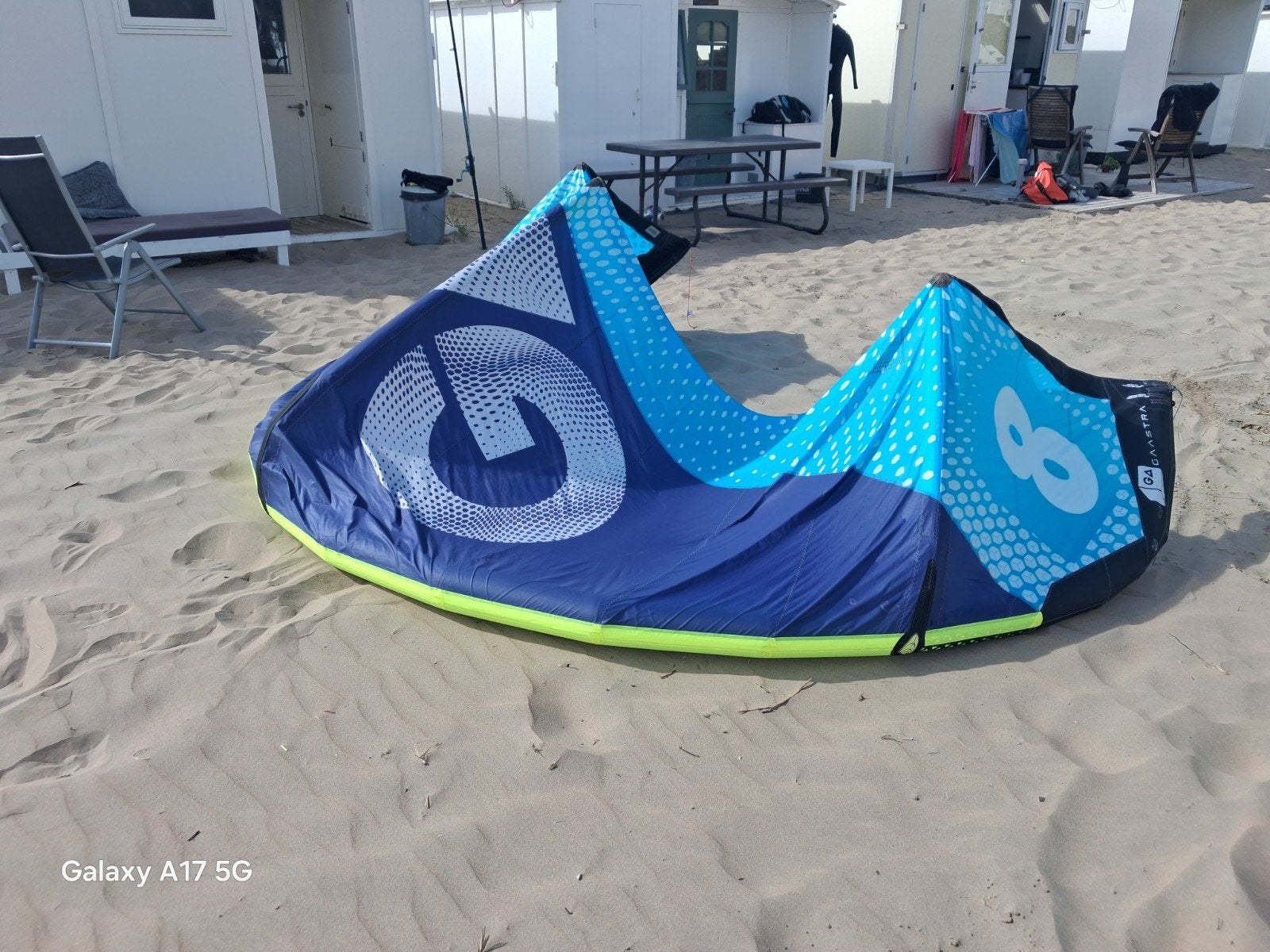 Gaastra spark 8m² kite 2018, Ophalen, Gebruikt, 8 m², Geen board