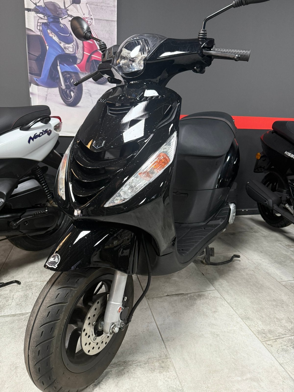 Piaggio Zip Iget 45km zwart, Maximaal 45 km/u, Zip, Ophalen of Verzenden, Zo goed als nieuw