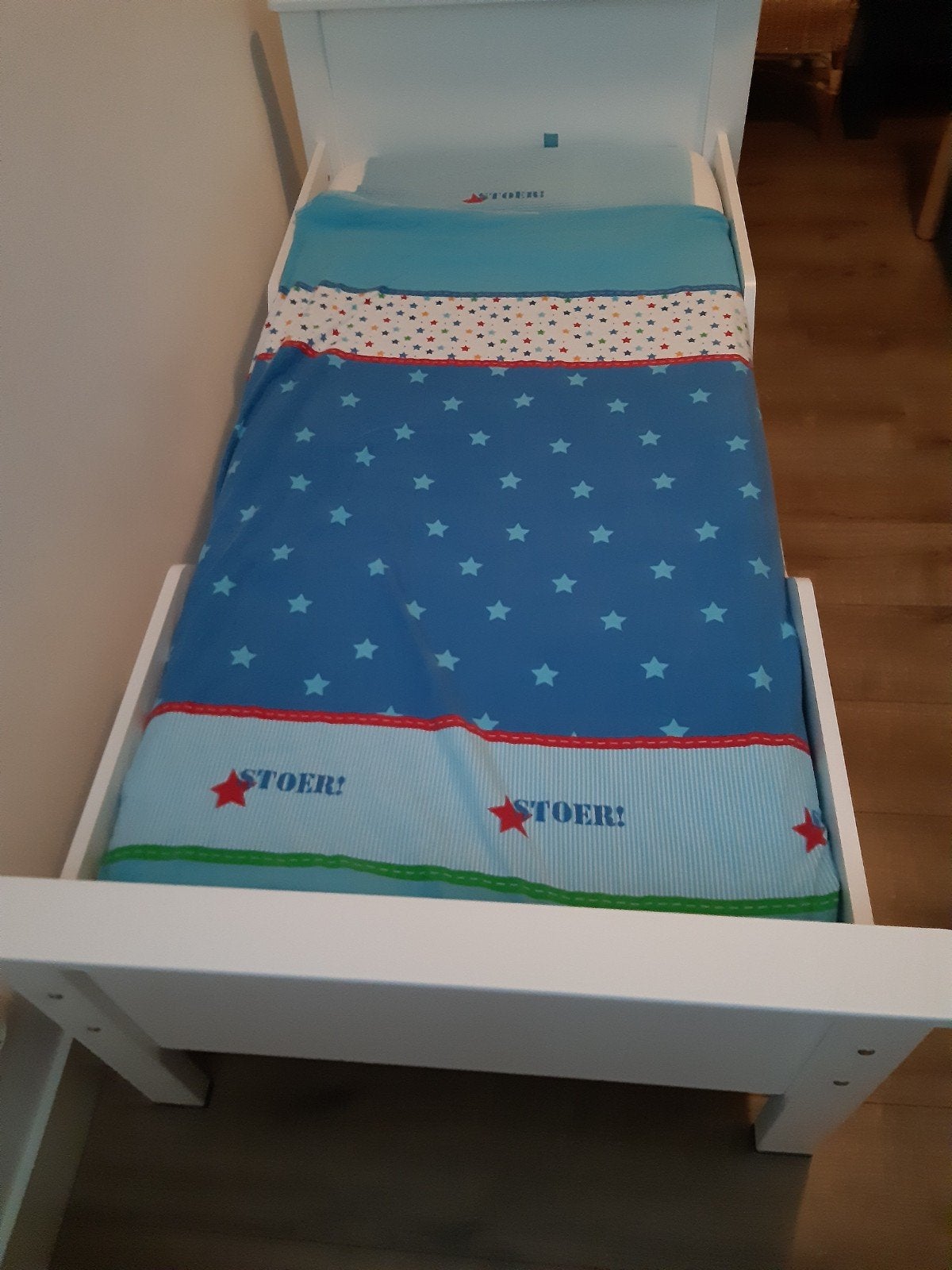 kinderbedje, Ophalen, 190 cm of minder, Zo goed als nieuw, Eenpersoons
