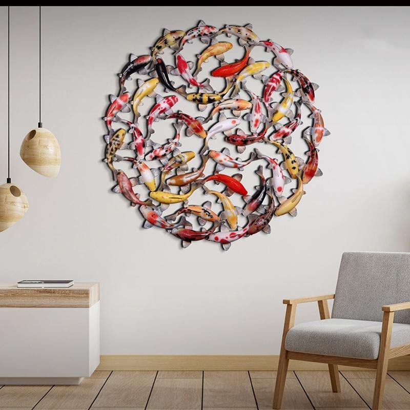 Koi Zen Wall Art – 160 cm – Koi Karper