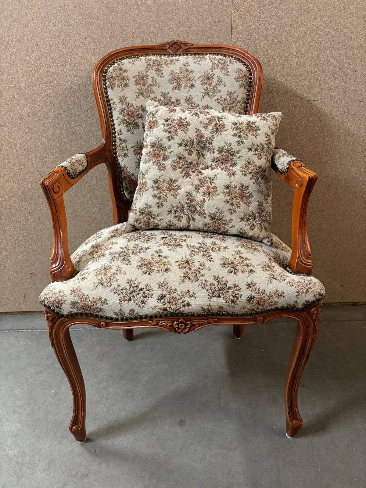 Brocante stoel / fauteuil, Ophalen