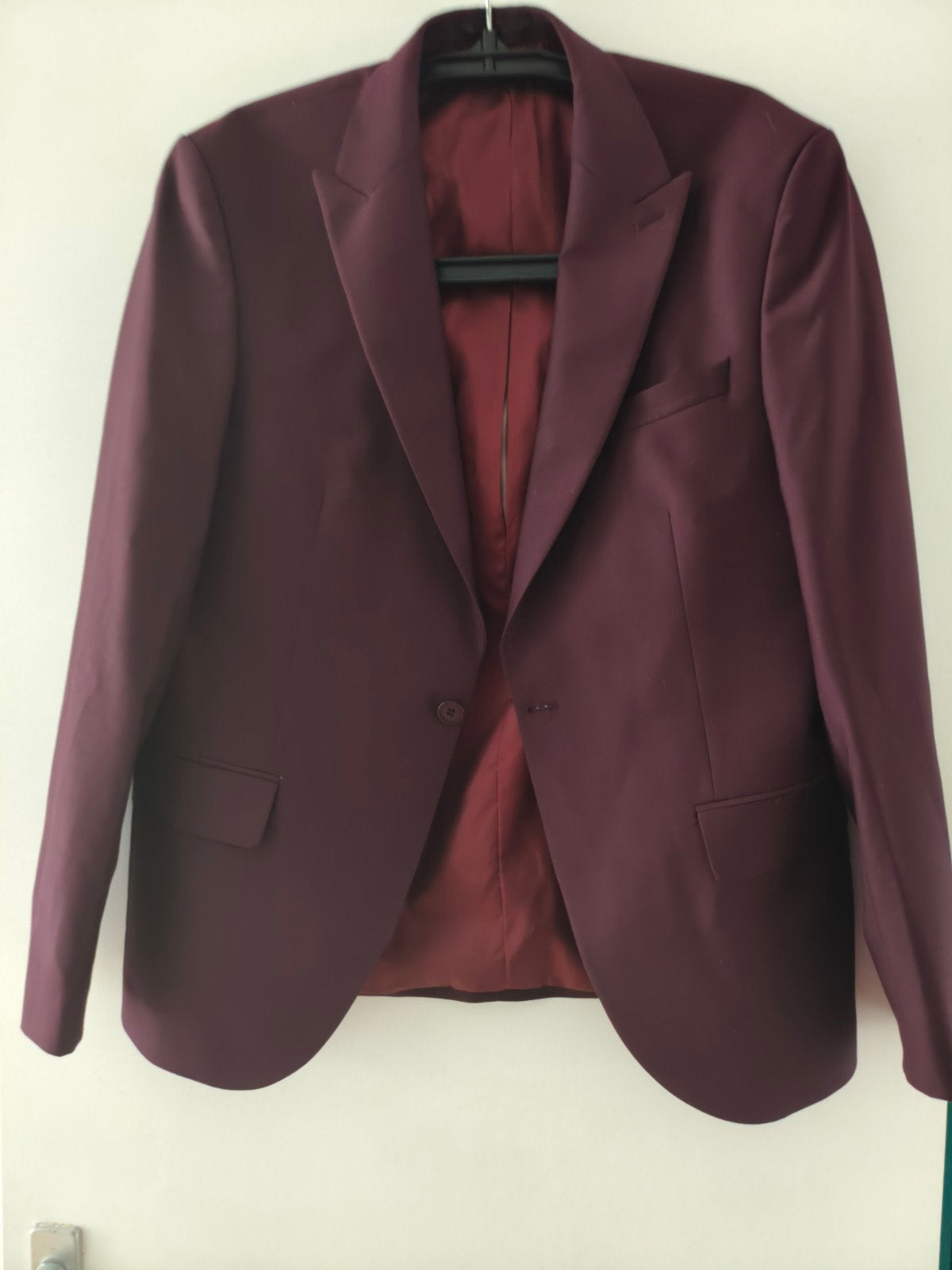 TakkKIM colbert- Bordeaux maat 56, Ophalen, Overige kleuren, Maat 56/58 (XL), Zo goed als nieuw