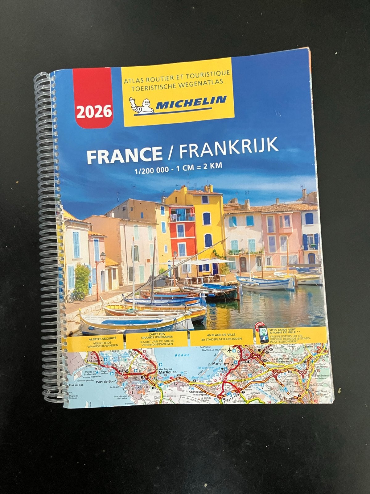 Michelin Wegenatlas Frankrijk 2026, Boeken, Atlassen en Landkaarten, Gelezen, Overige atlassen, Ophalen of Verzenden, 2000 tot heden