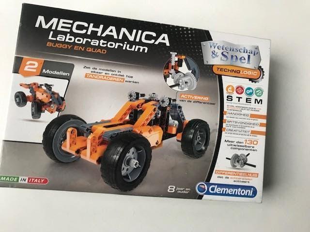 Mechanica Laboratorium , buggy en quad ,Clementoni, Ophalen of Verzenden, Zo goed als nieuw, Bouwen