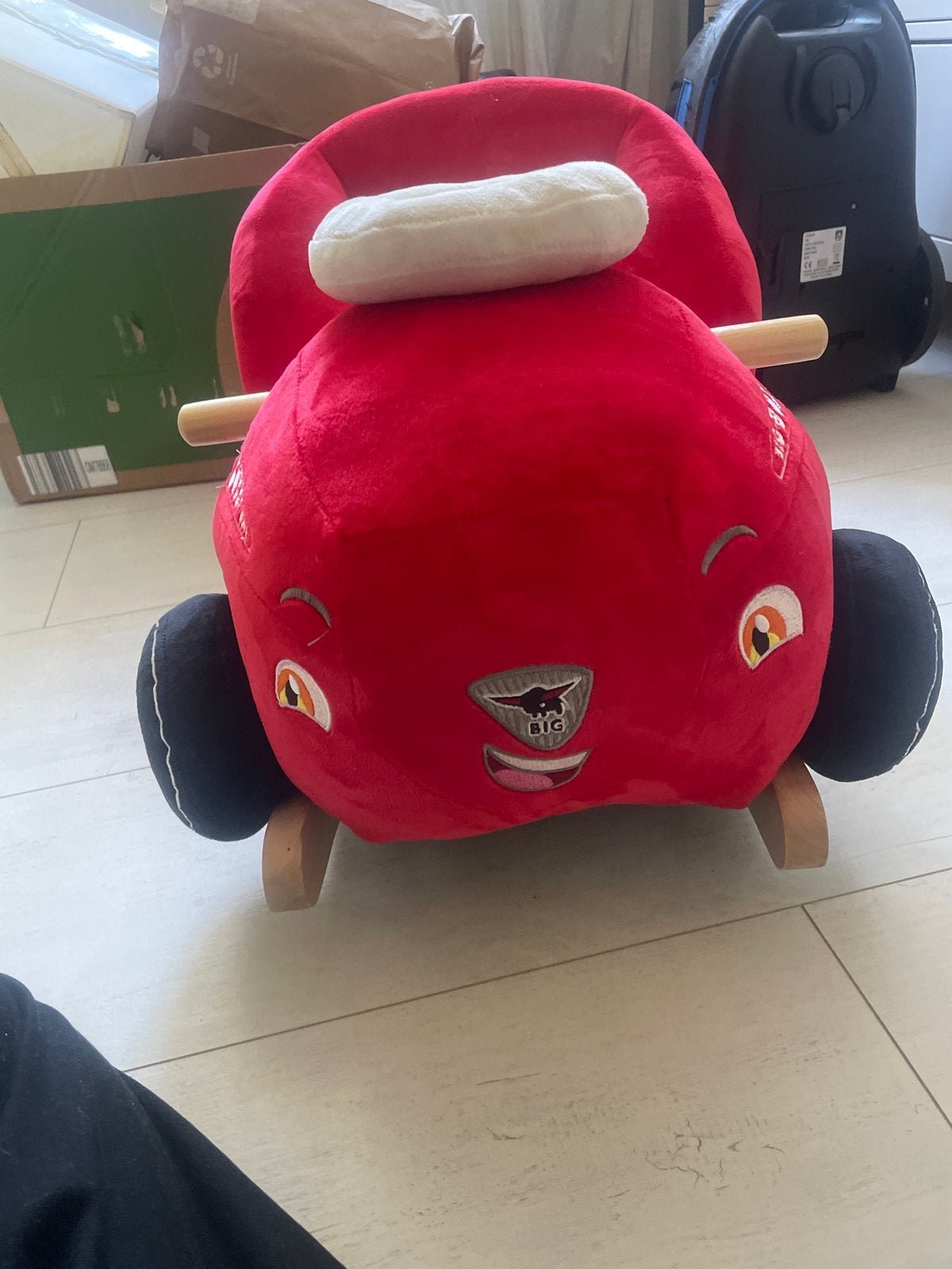 Big Bobby Car Schommelstoel - Rood, Ophalen, Gebruikt, Jongen of Meisje