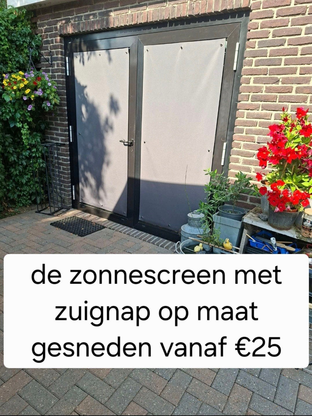 zonnescreen met zuignap de zonwering voor uw huis, Ophalen, Nieuw, Kunststof, Minder dan 250 cm