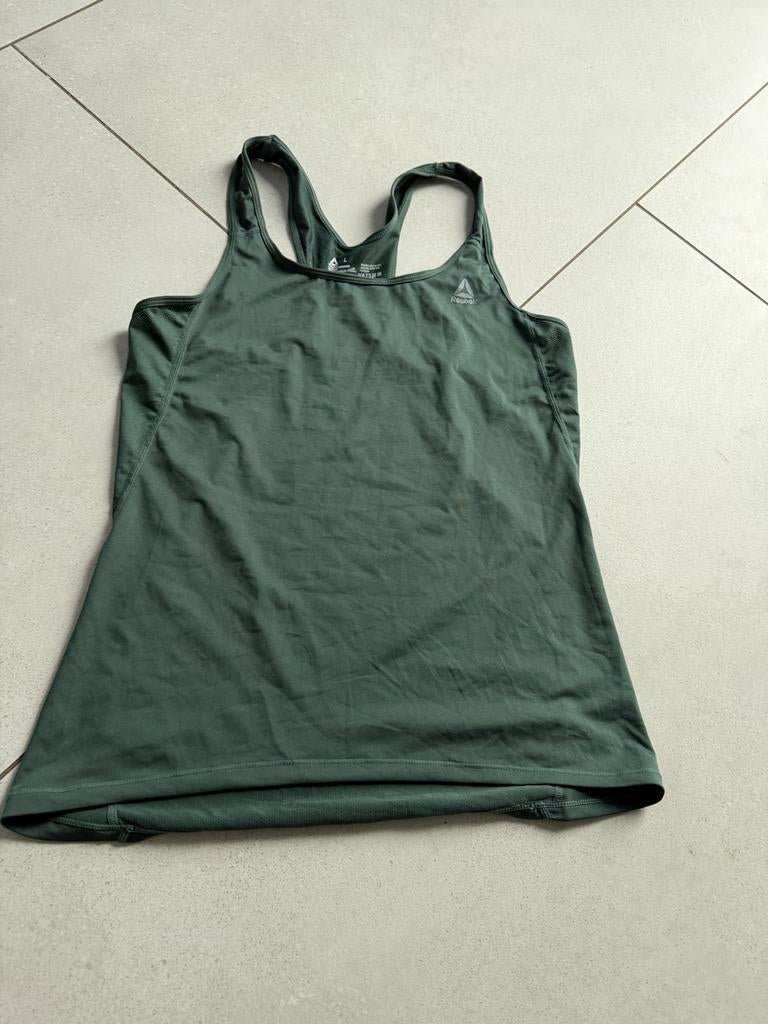 Reebok Performance Ondergoed Sporttop Maat L, Maat 42/44 (L), Ophalen of Verzenden, Groen, Fitness of Aerobics