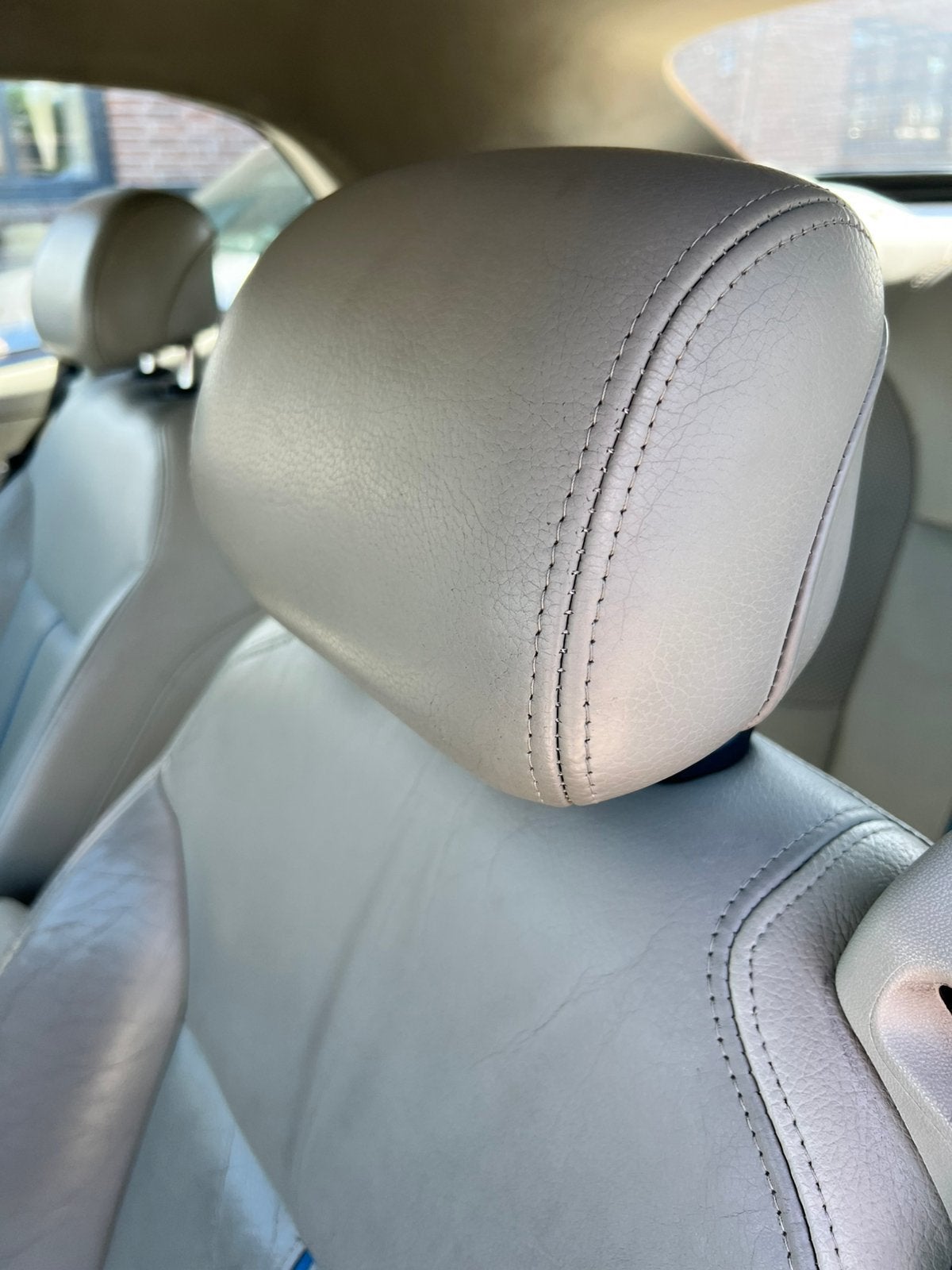 = Lederen Saab 93 Cabrio Hoofdsteunen =, Auto-onderdelen, Interieur en Bekleding, Ophalen, Gebruikt, Saab