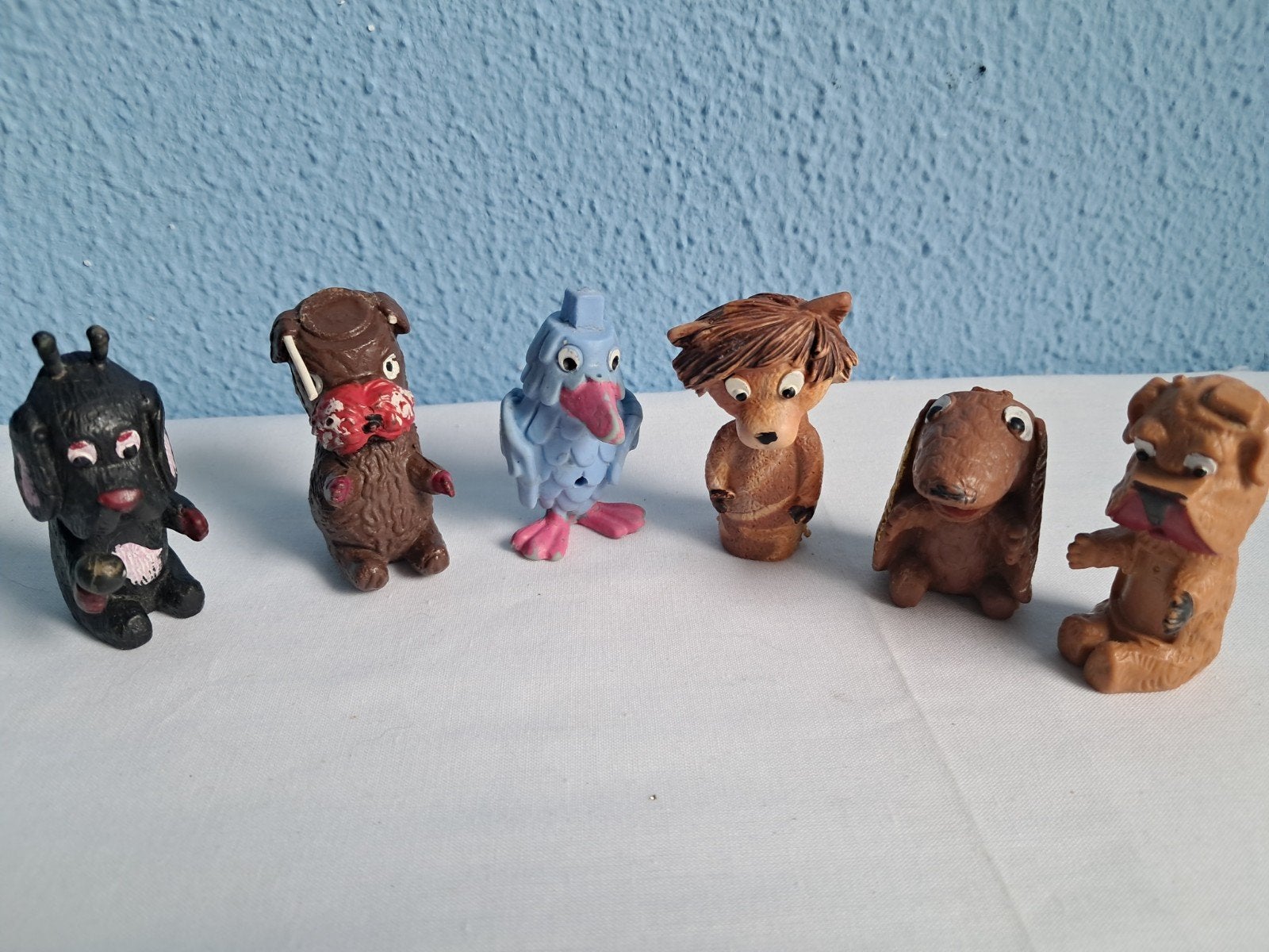 Vintage beeldjes van De Fabeltjeskrant en De Woefs., Verzamelen, Ophalen of Verzenden