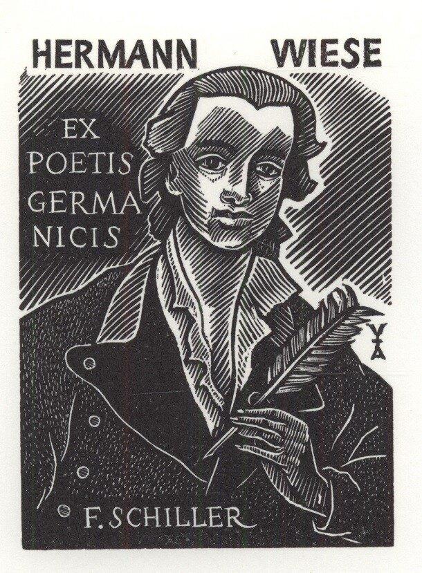 1071 Ex Libris België : Antoon Vermeylen, 1984, Antiek en Kunst, Kunst | Etsen en Gravures, Verzenden