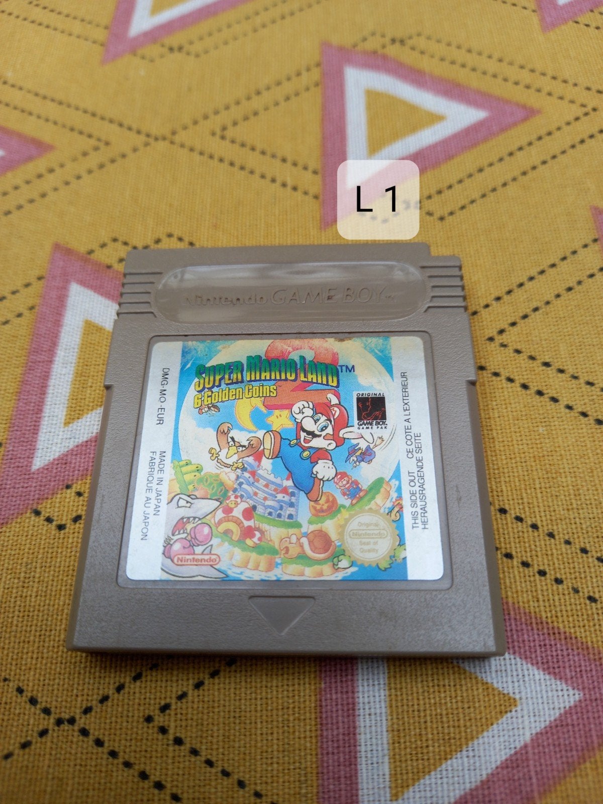 Gameboyspel L1 t/m L4. Super Mario Land, 6 Golden coins., Avontuur en Actie, Gebruikt, 1 speler, Ophalen of Verzenden