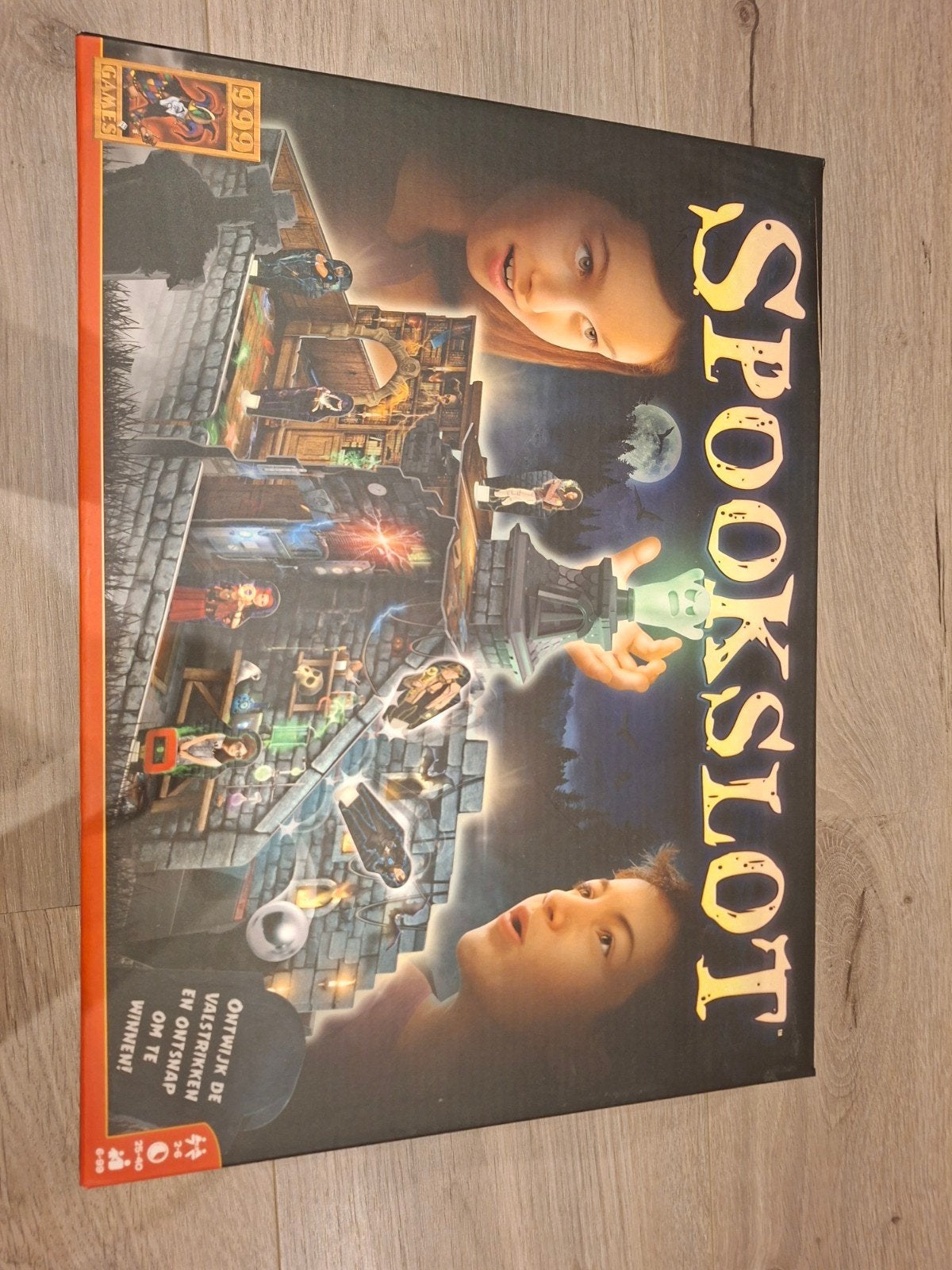 Spookslot Bordspel - Ontsnap aan de Geesten!, Drie of vier spelers, Ophalen, Nieuw, 999 Games