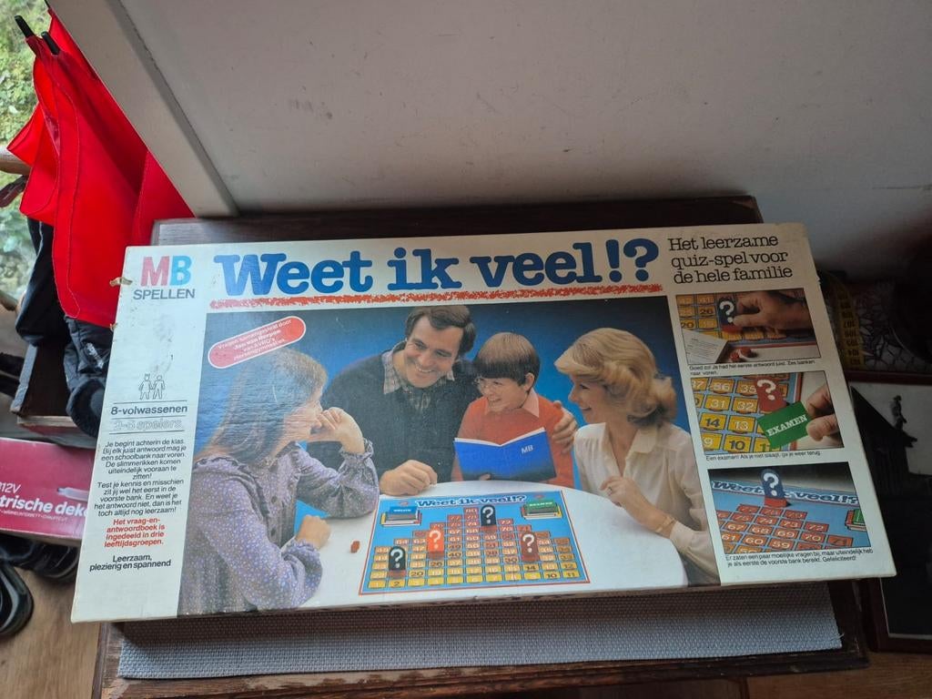 MB weet ik veel, Ophalen of Verzenden, Zo goed als nieuw, MB Spellen