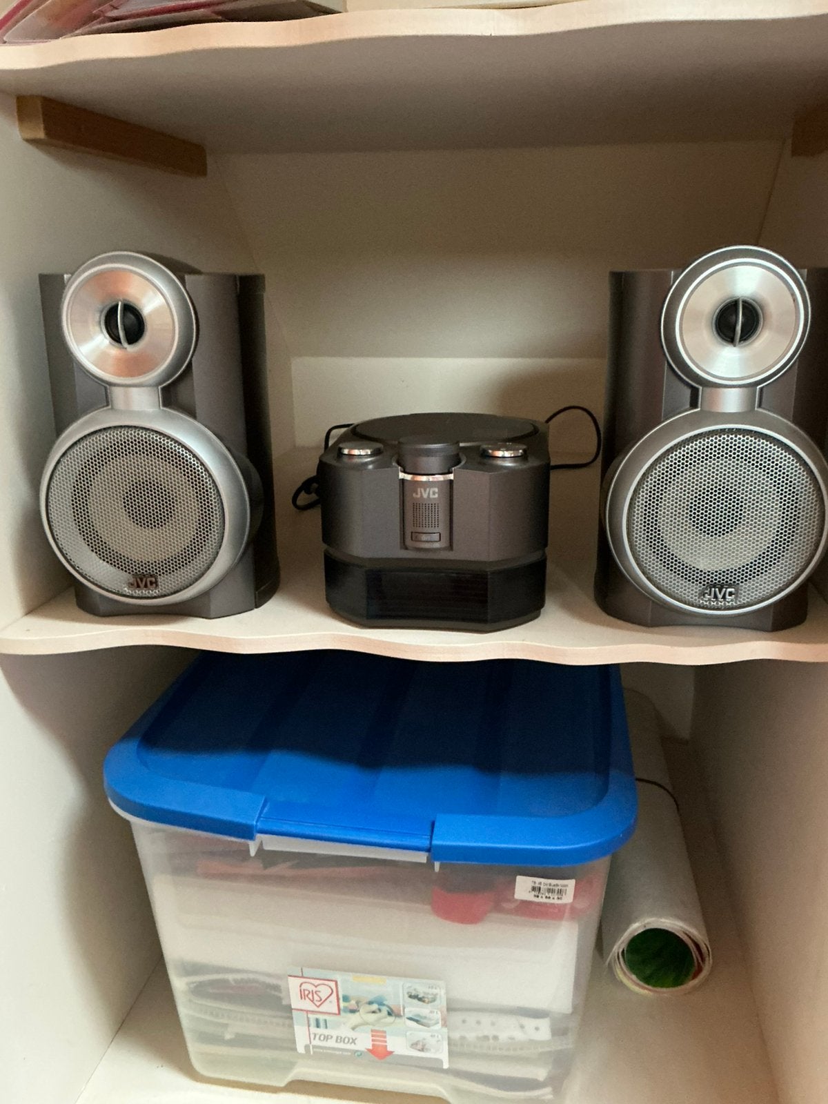JVC FS-X3 miniset stereo CD-Tuner 2004, Ophalen, JVC, Zo goed als nieuw, Microset