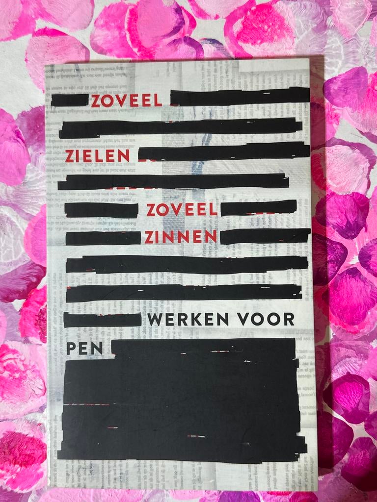 Zoveel Zielen Zoveel Zinnen - Werken voor PEN, Ophalen of Verzenden, Zo goed als nieuw