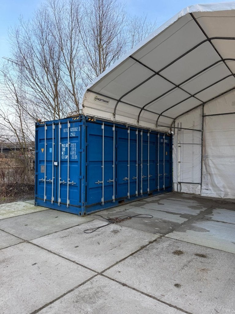 20 ft container (Side door), Ophalen, 170 cm of meer
