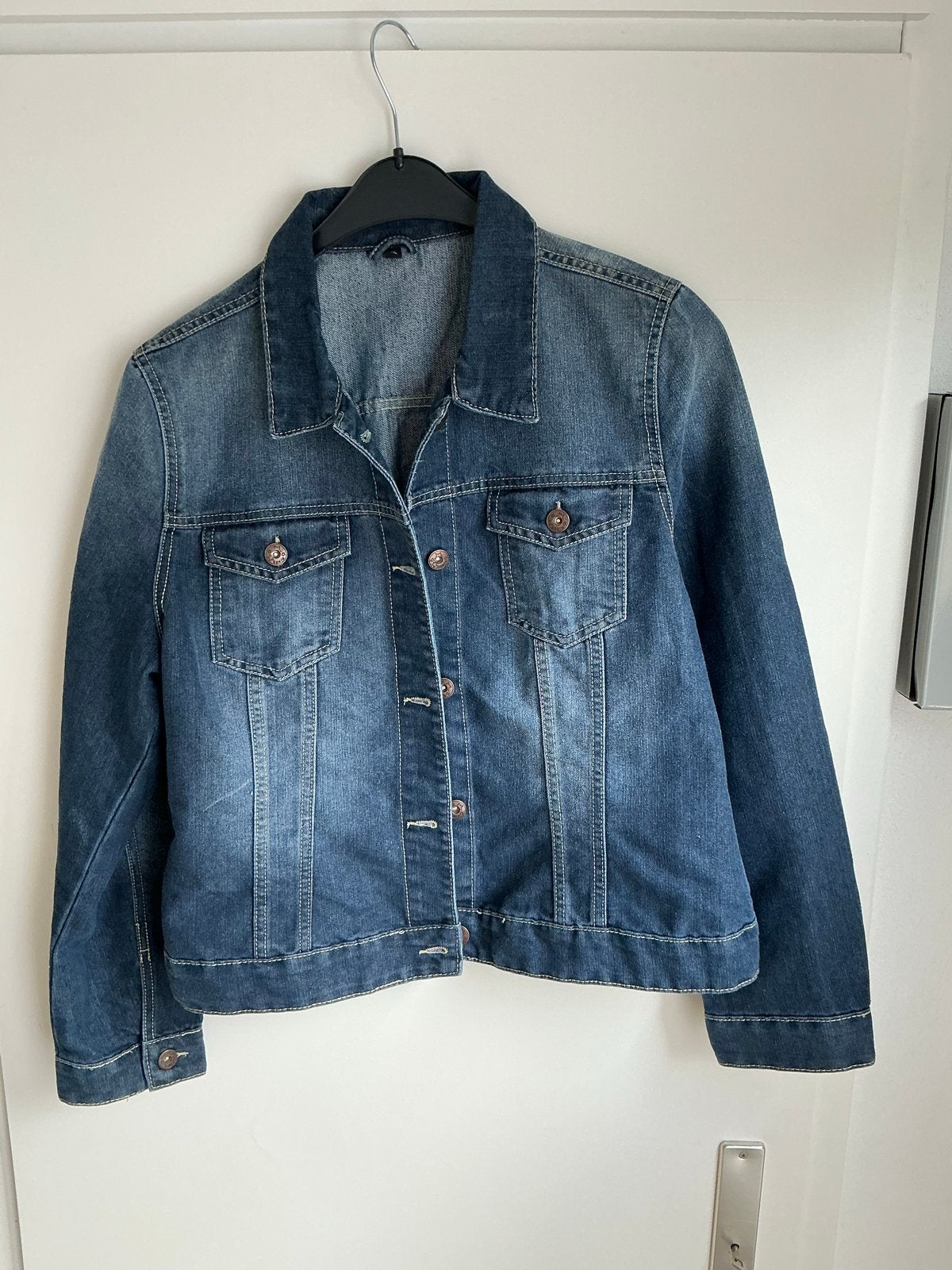 Nieuw dames spijkerjasje XL, Ophalen of Verzenden, Nieuw, Maat 46/48 (XL) of groter, Blauw