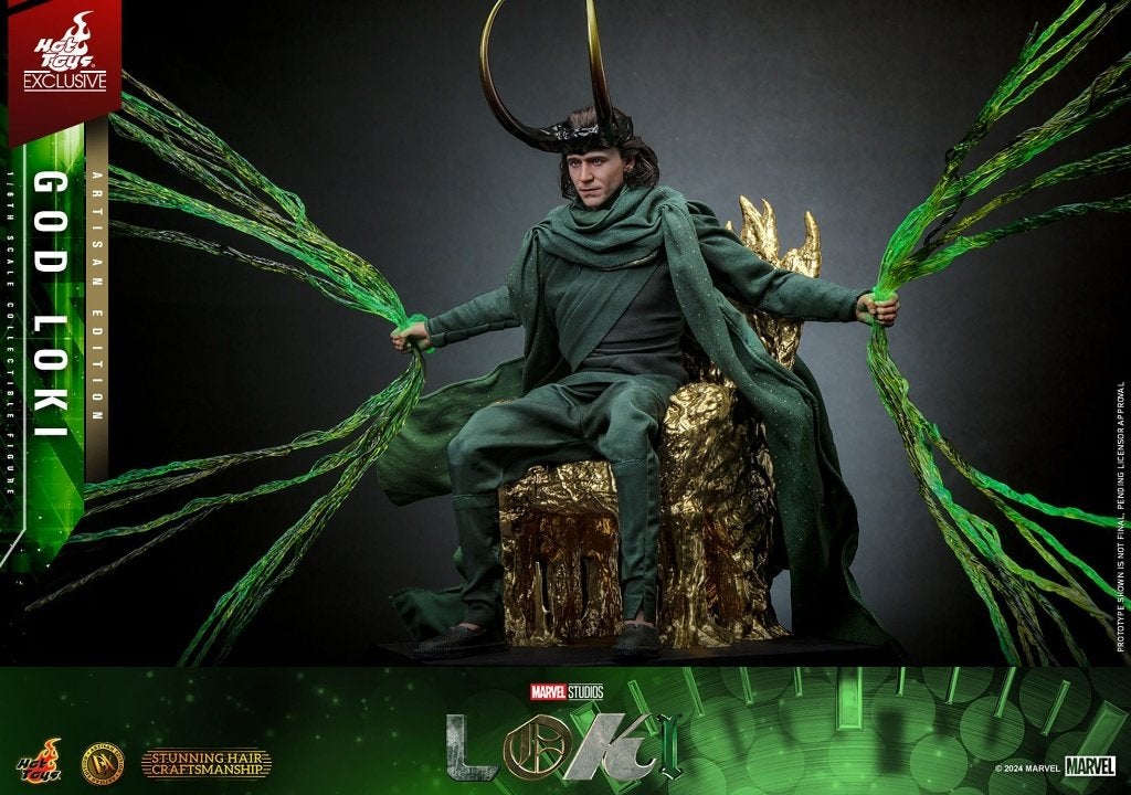 Hot Toys DX41AE God Loki Artisan Edition, Verzamelen, Film en Tv, West Campus 1 76863 Herxheim (DE), Actiefiguur of Pop, Heo GmbH