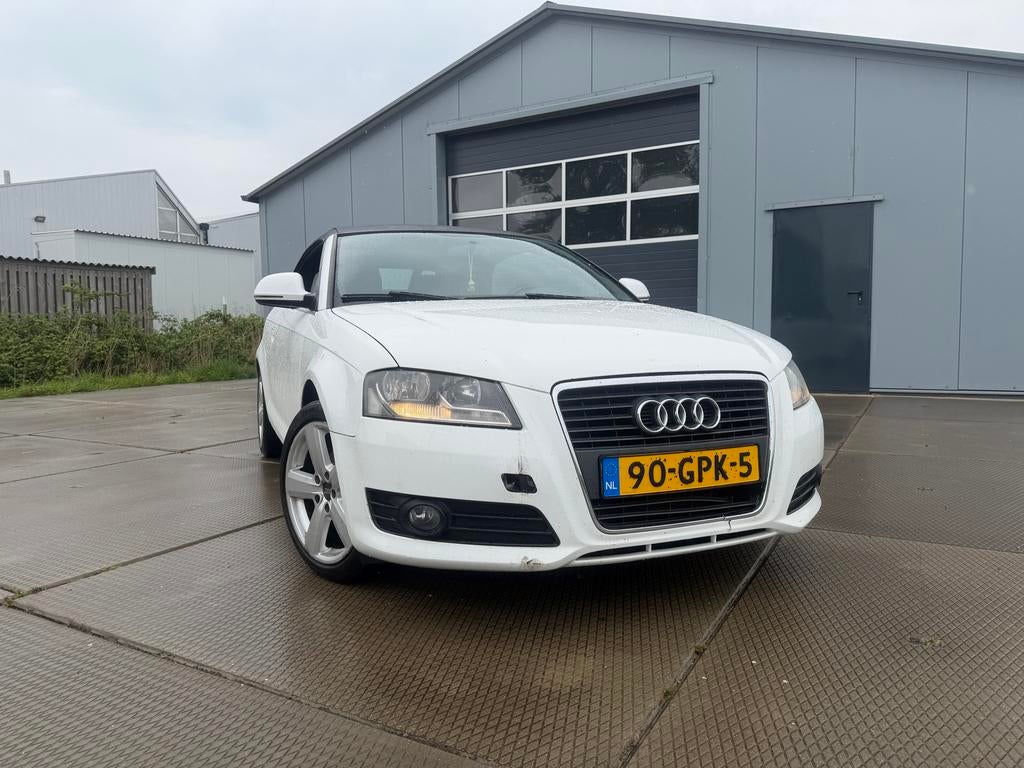 Audi A3 1.8 Tfsi Cabriolet 118KW 2008 Wit, Auto's, Audi, Voorwielaandrijving, 4 cilinders, Cabriolet, Wit