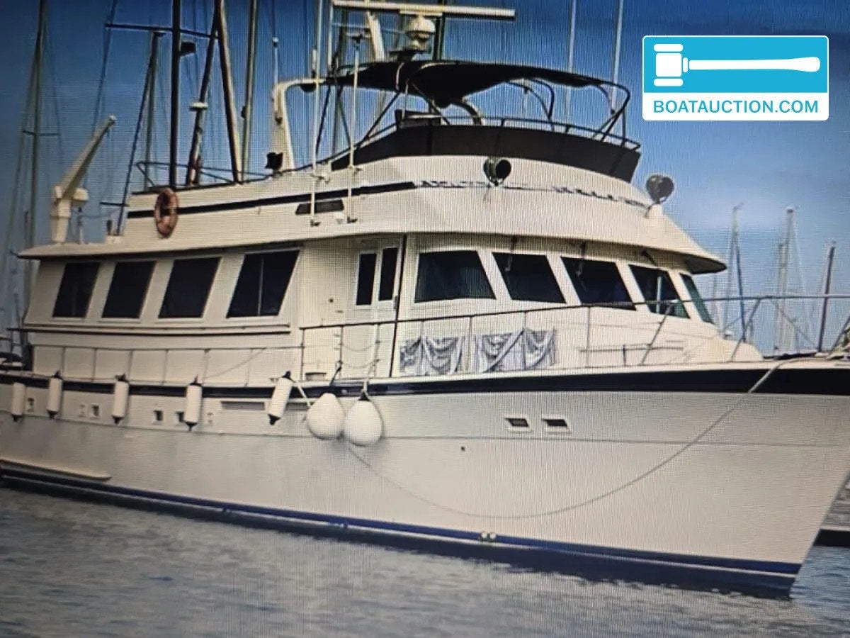 Hatteras 72 nu in de online veiling., Watersport en Boten, Biminitop, Overige merken, 22 m, Gebruikt