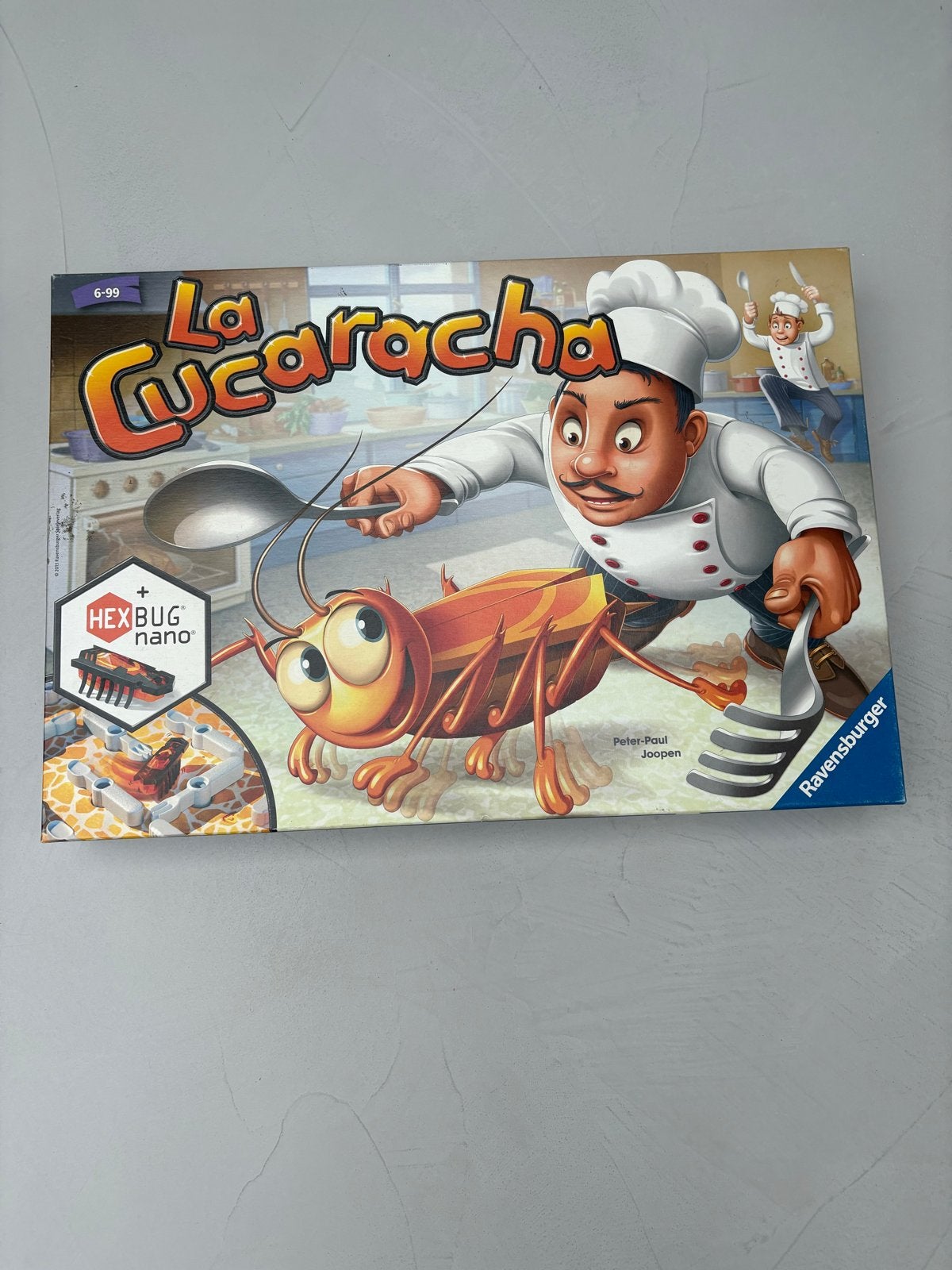 La Cucaracha bordspel van Ravensburger, Drie of vier spelers, Ophalen of Verzenden, Gebruikt