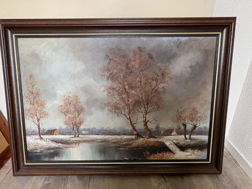 Schilderij H.Knauf, Ophalen