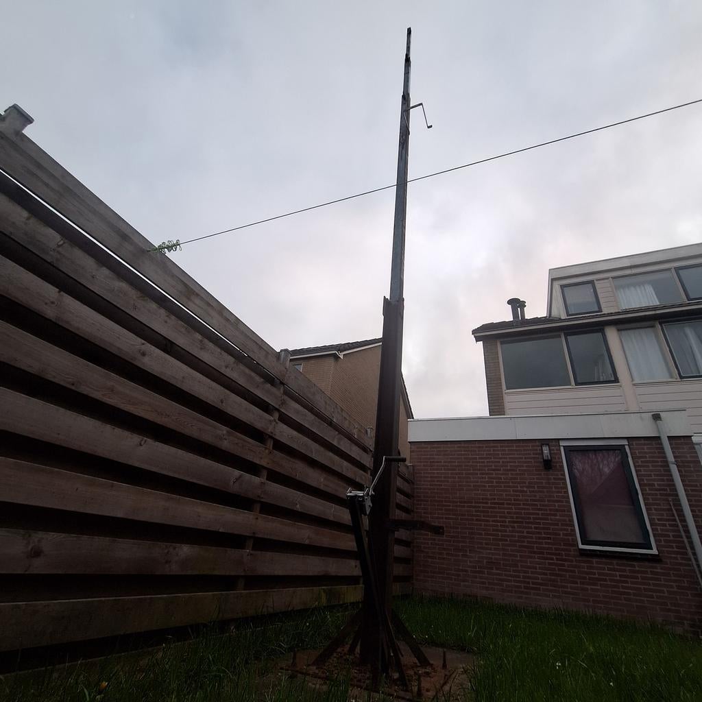 KOKERMAST 3X6 KANTELBAAR, Ophalen, Gebruikt, Mast
