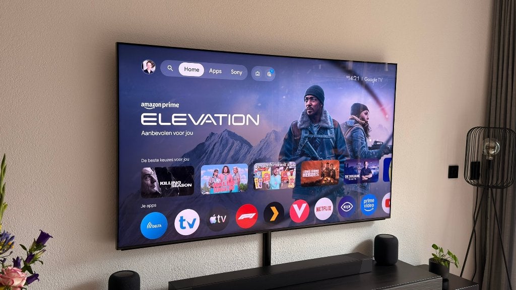 Sony Bravia XR-75X95L, Ophalen, LED, 120 Hz, Zo goed als nieuw