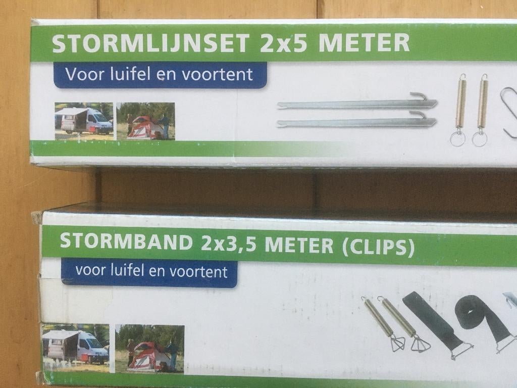 Onmisbaar voor elke kampeerder: Stormlijnen (set), Nieuw, Ophalen of Verzenden, Nieuw