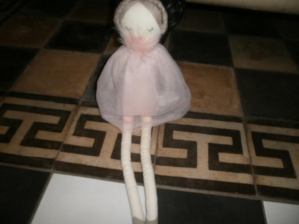 Zara home pop prinses ballerina 35 cm gevlochten haar ogen, Overige merken, Overige typen, Nieuw, Ophalen of Verzenden