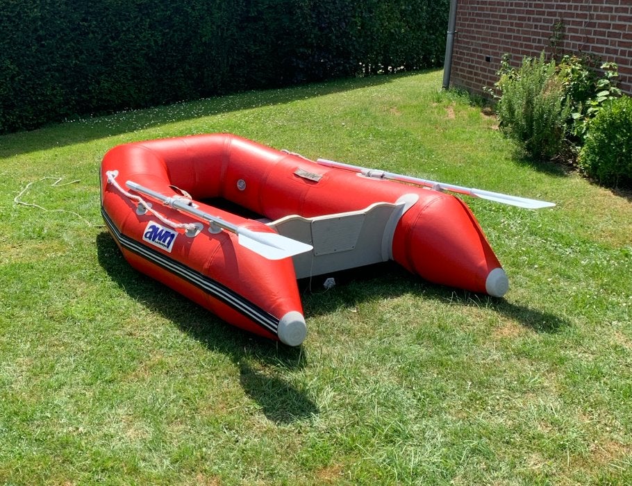 AWN Opblaasboot met Peddels - Zo goed als nieuw, Ophalen, Zo goed als nieuw