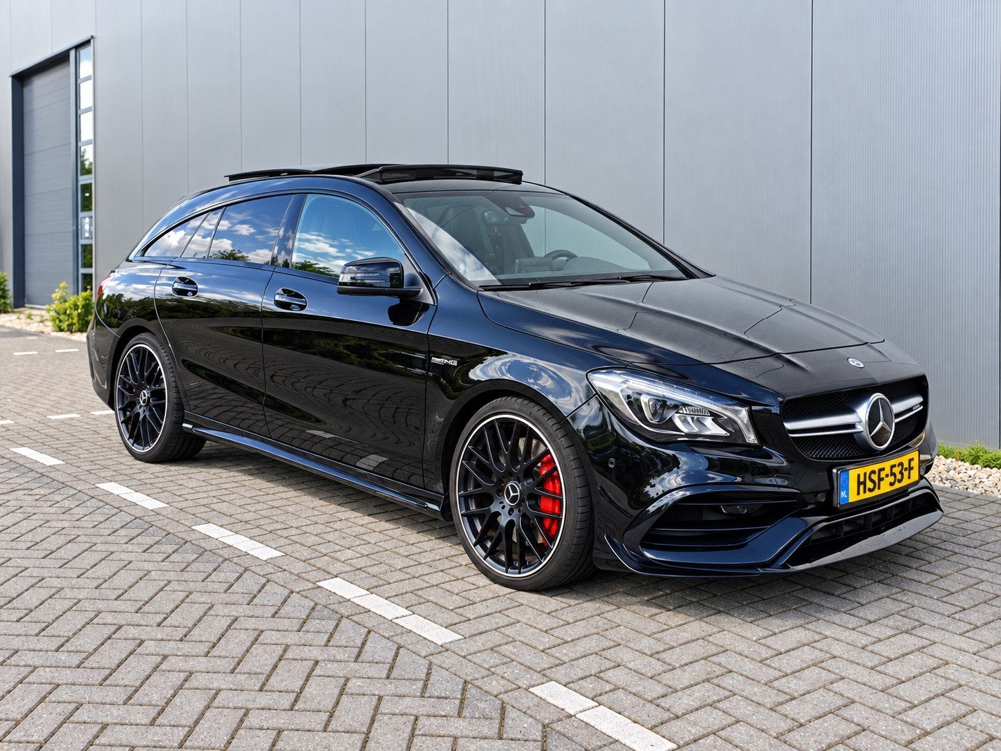 Mercedes-Benz CLA 45 AMG 381pk 4MATIC DCT 2018, Auto's, Automaat, Zwart, 4 cilinders, Zwart