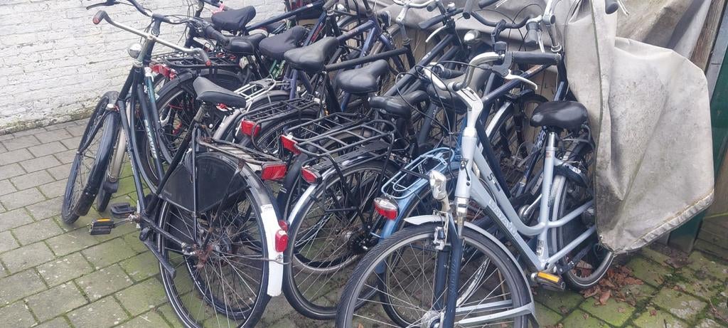 Stapfietsen studenten vervoer, Ophalen, Gebruikt