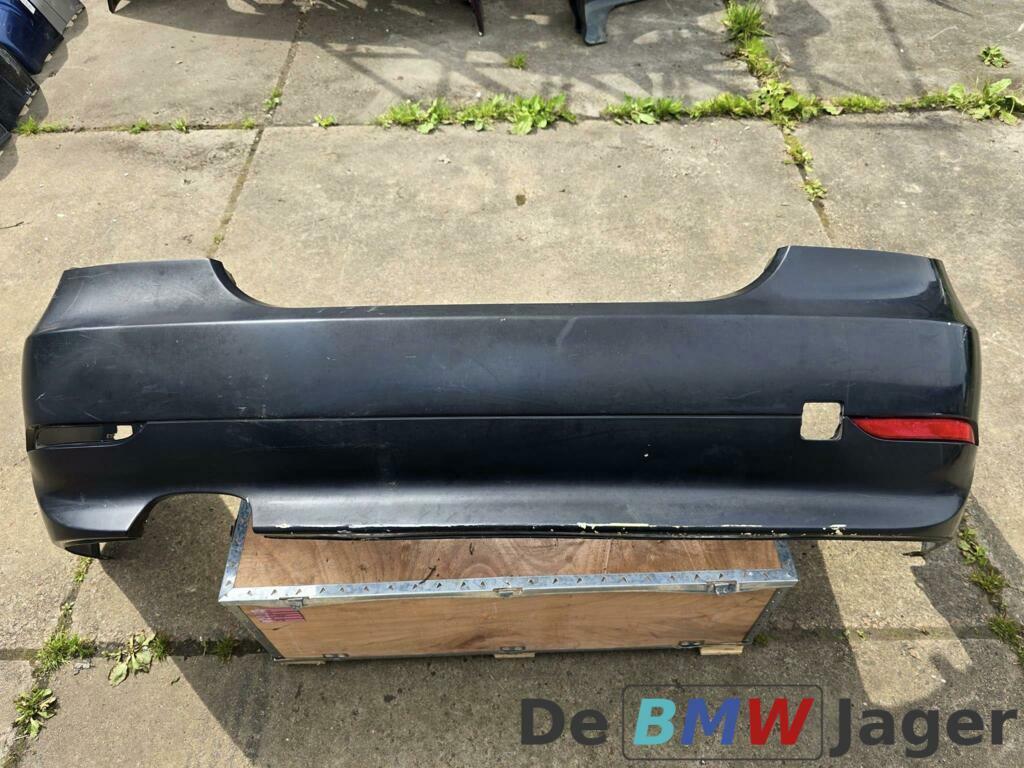 Achterbumper zwart BMW 5-serie E60 51120149317, Gebruikt, Ophalen of Verzenden, Achter, Bumper