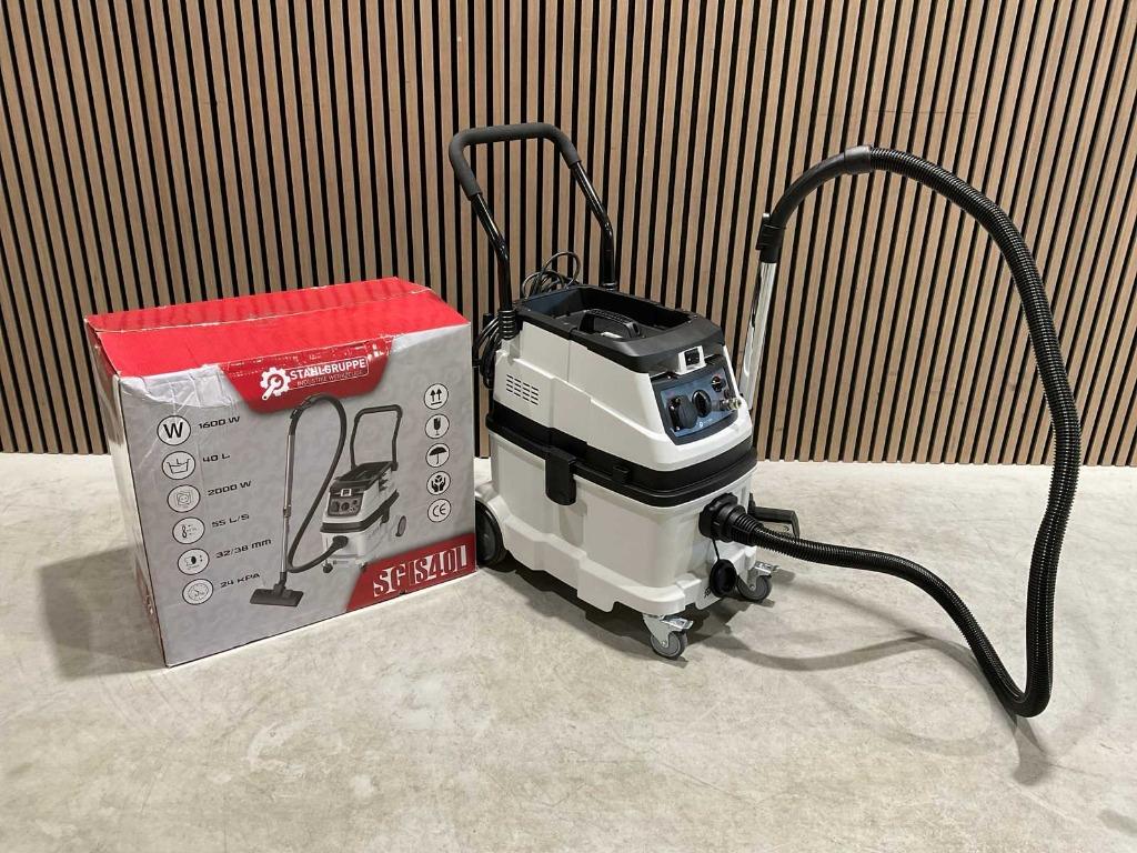Stahlgruppe 40L bouwstofzuiger en 30L industriële stofzuiger, Ophalen, Nieuw, Waterstofzuiger