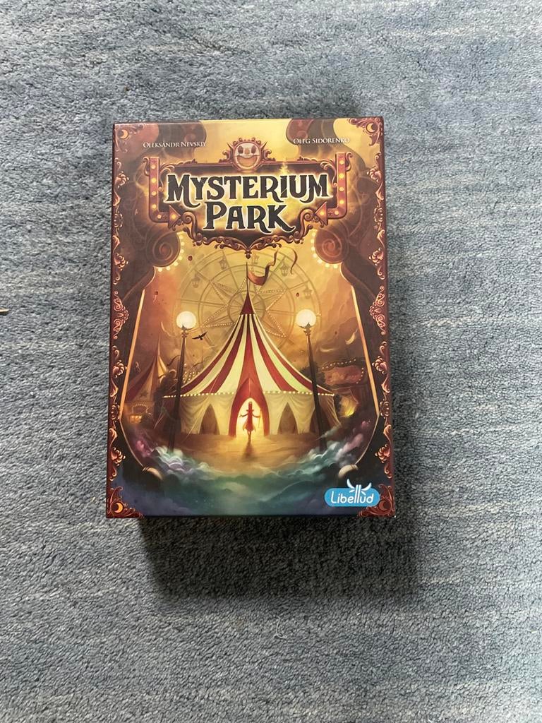 Mysterium Park - Zo goed als nieuw!, Een of twee spelers, Ophalen of Verzenden, Zo goed als nieuw, Reisspel
