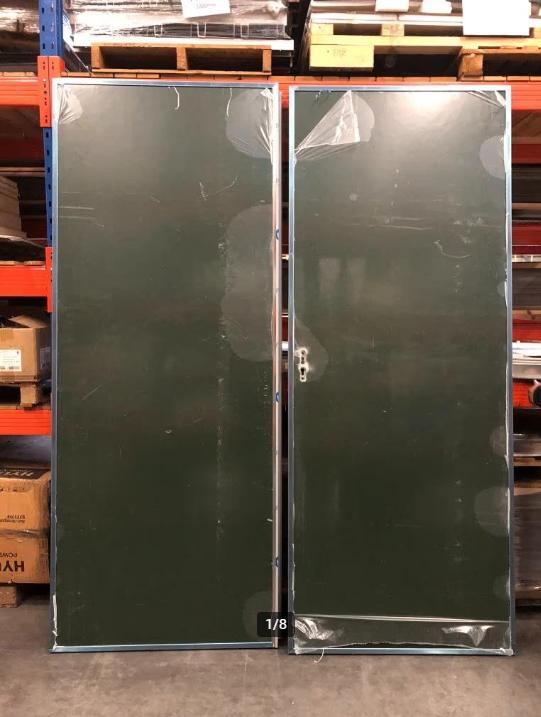 Dubbeledeur voor sparing 1790x2240, Doe-het-zelf en Verbouw, Ophalen, Kunststof, 120 cm of meer, Binnendeur