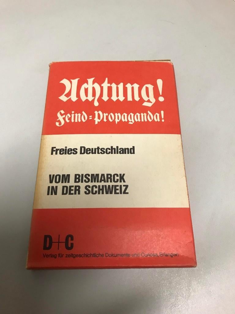 Vom Bismarck in der Schweiz Im Kapf um das Reich, Ophalen of Verzenden, Tweede Wereldoorlog, Gelezen, Algemeen