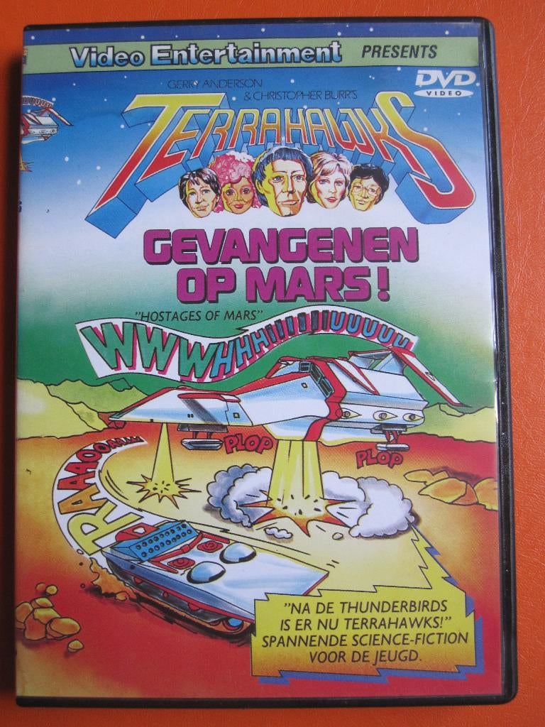 Terrahawks - De gevangenen op Mars! (1983), Tekenfilm, Ophalen of Verzenden, Zo goed als nieuw, Alle leeftijden
