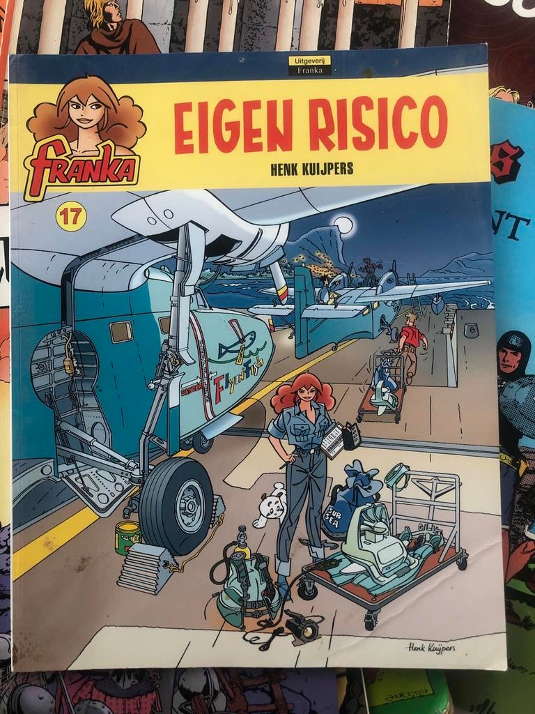 Franka - Eigen Risico - Henk Kuipers, Eén stripboek, Ophalen of Verzenden, Gelezen