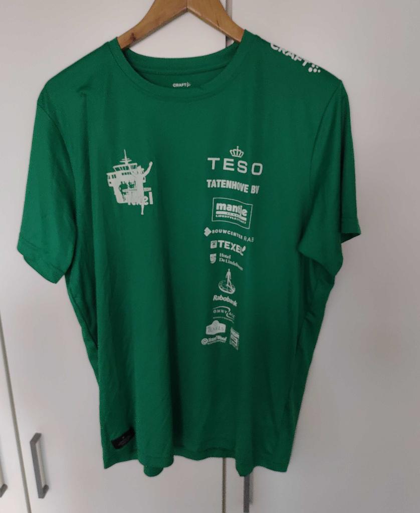 Hardloopshirt Texel Halve Marathon '22 (korte mouw, maat XL), Overige merken, Ophalen of Verzenden, Zo goed als nieuw, Kleding